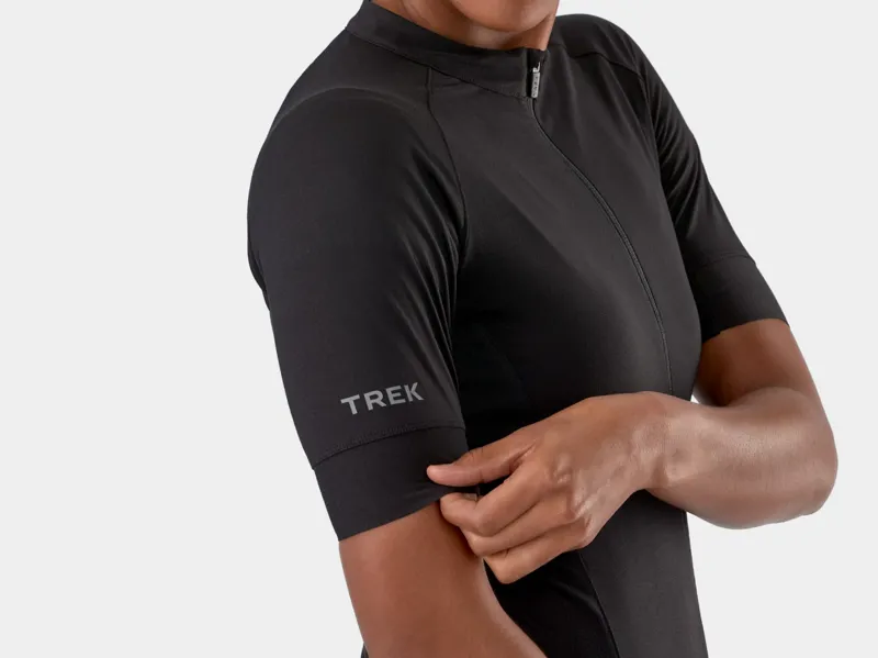 Trek Circuit Women's Cycling Short Sleeve Jersey in Black-3